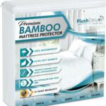 Bamboo Mattress Protector | Bamboo Washable Bed Mattress Cover | Eco Friendly Mattress Protection