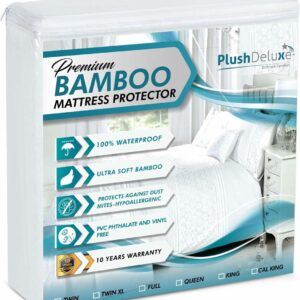 Bamboo Mattress Protector | Bamboo Washable Bed Mattress Cover | Eco Friendly Mattress Protection