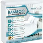 Bamboo Mattress Protector | Bamboo Washable Bed Mattress Cover | Eco Friendly Mattress Protection